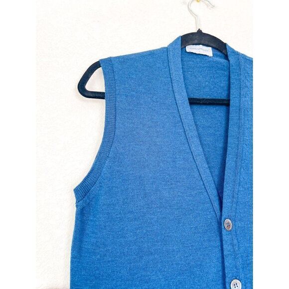 NEW! John Smedley Huntswood Extra Fine Merino Wool Waistcoat, Size Small - Picture 3 of 6